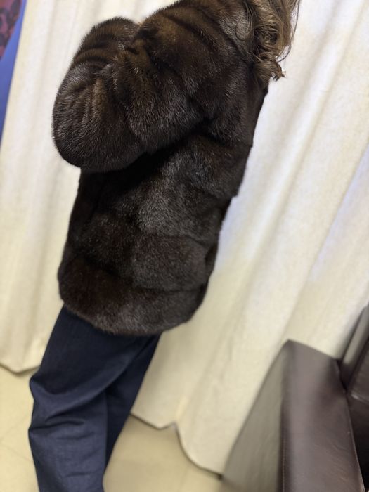 Норковая шуба трансформер