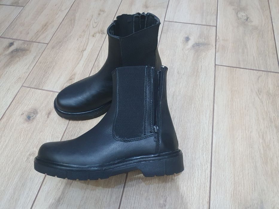 НОВИ боти естествена кожа 37 номер - 55лв