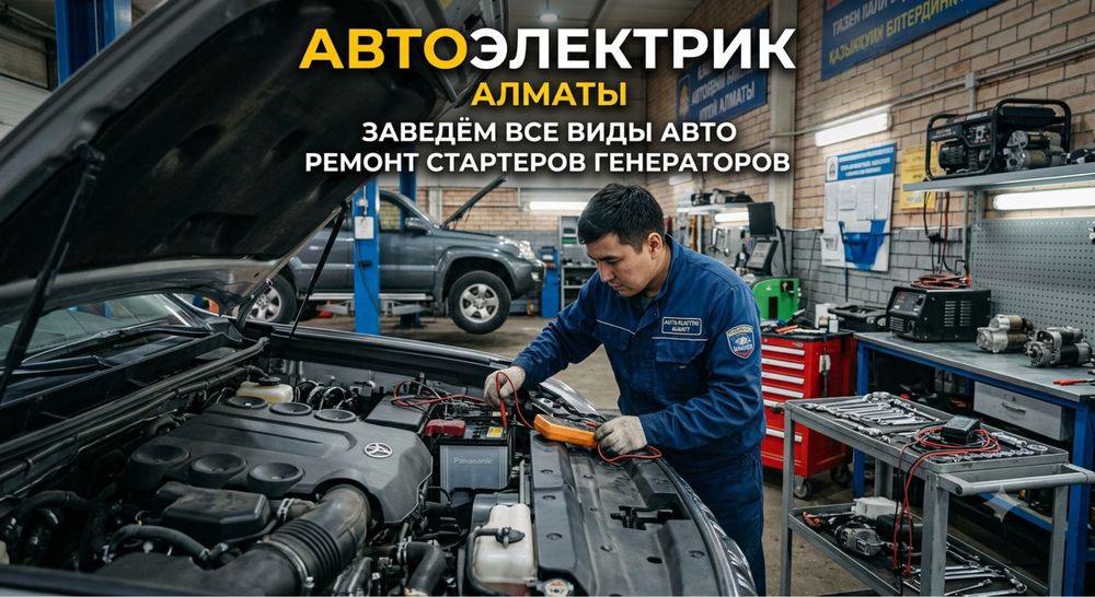 Автоэлектрик Алматы 24/7