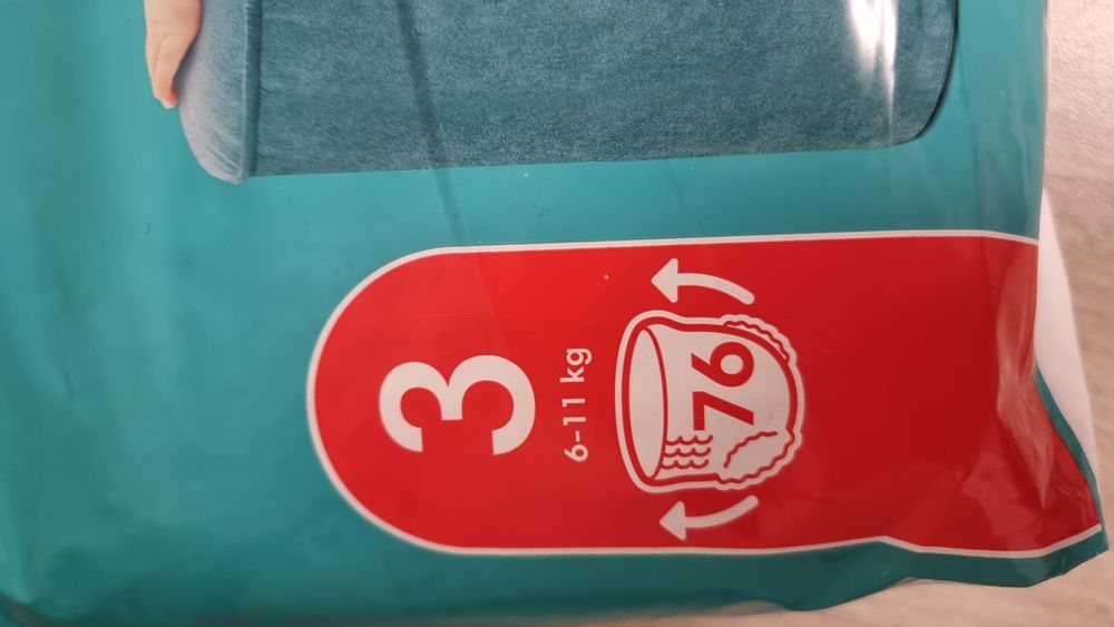 Pampers pants 76 buc