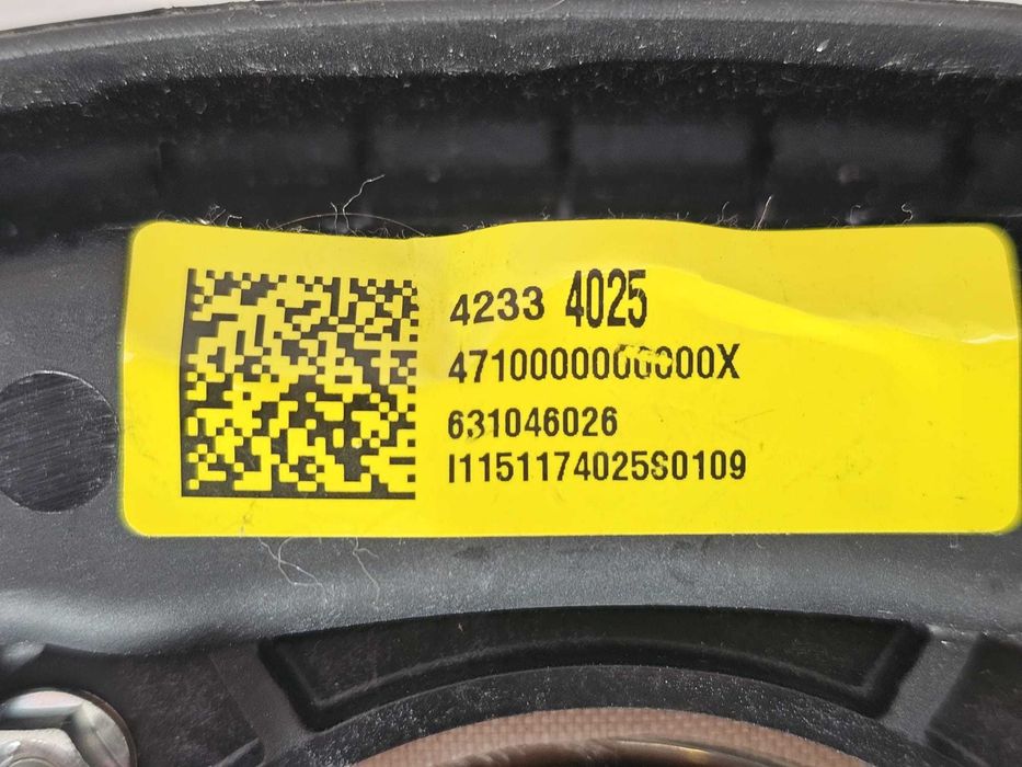 Airbag volan șofer Opel Mokka 2012-2016 2015 1.6 CDTI 100kW Cod OEM: 42334025, 631046026 (5G3)