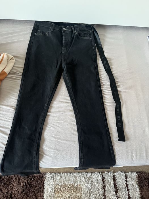 Blugi rick owens waxxed detroit cut