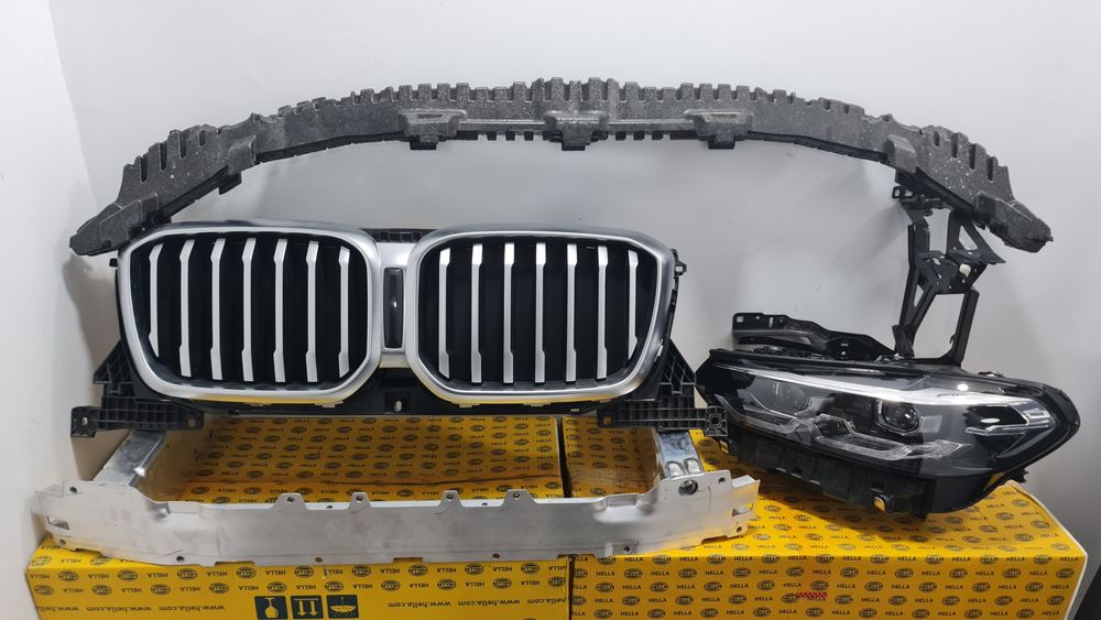 Far faruri armatura Suport radiator senzor BMW X3 G01 X4 G02 LCI facel