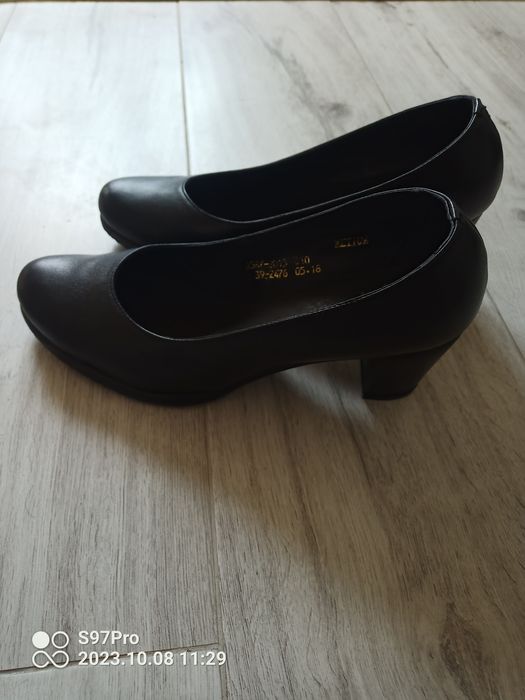 Туфли женские черные