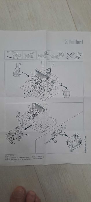 Pompa recirculare Vaillant. VPAL-5/2A (Grundfos).