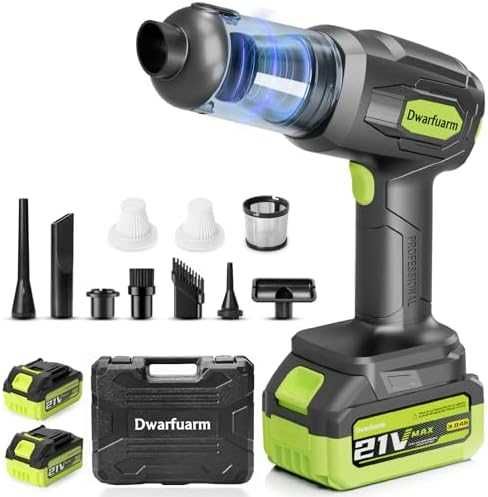 Нова Мощна безжична 4 в 1 прахосмукачка за кола дом с силно засмукване