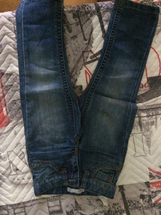 Дънки и дънкова риза