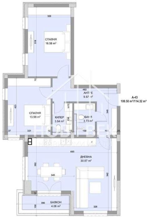 Продава се Тристаен апартамент в Варна, Владислав Варненчик - 114 кв.м за 537 €/кв.м - Снимка #3