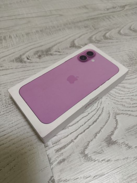 ^НОВ Iphone 16 Plus 128GB Pink ГАРАНЦИЯ