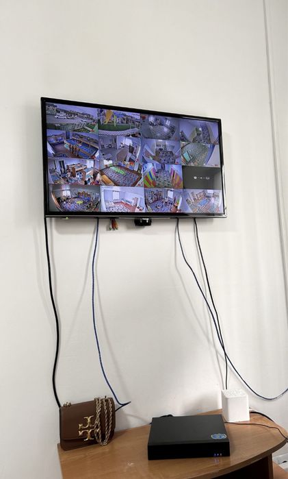 УСТАНОВКА камер видеонаблюдения