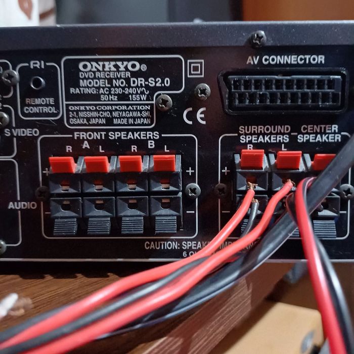 Combo onkyo dvd receiver dr-s2.0