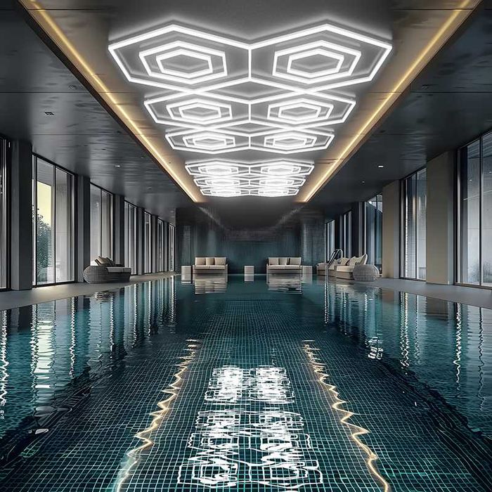 Модульное освещение LED для гаража