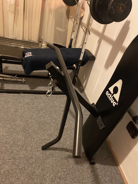 Suport pentru sac de box cu bara de tracțiuni