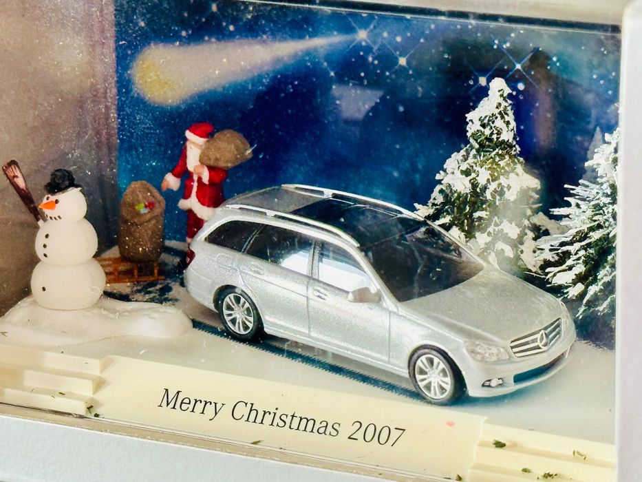 Machetă Mercedes-Benz C-Klasse T-Modell Avantgarde Dioramă nouă