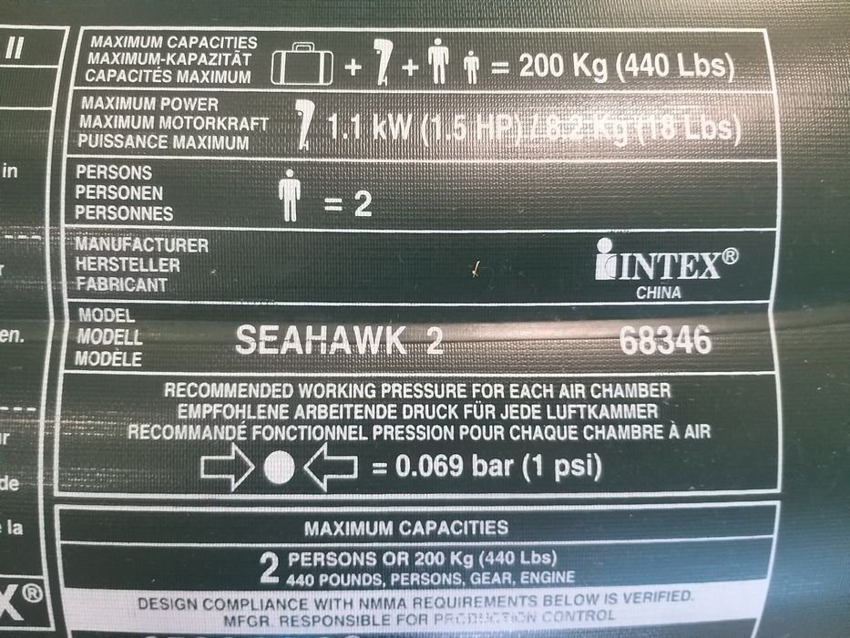 Продам надувную лодку