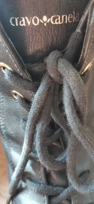 Дамски кубинки/Боти Cravo & Canela, естествена кожа, 41 номер