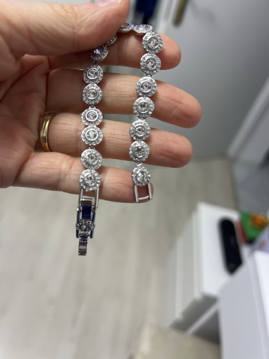 Colier swarovski+ cercei( cadou)