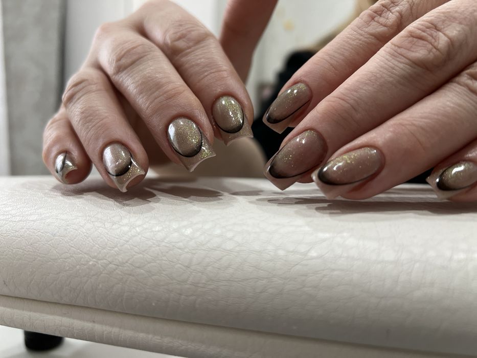 Маникюр наращивание 5000