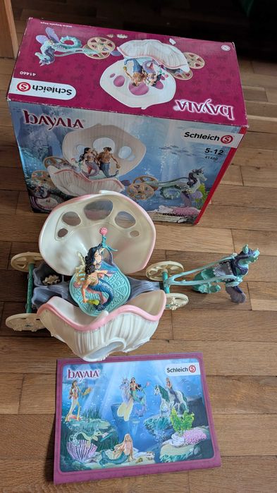 Мидена каляска с русалки от Schleich Bayala