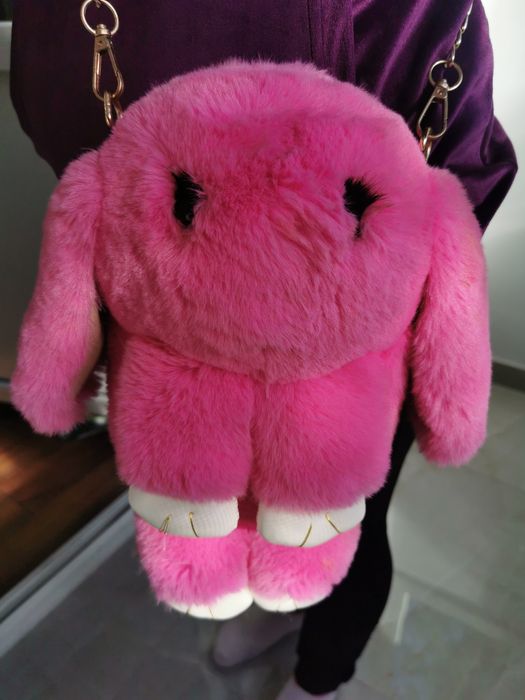 Rucsac iepuras roz deosebit