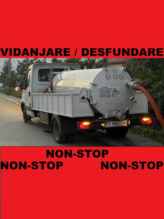 Vidanjare Bragadiru Vidanjare Ilfov Vidanja Bucuresti Desfundare 24/7