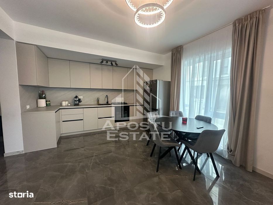 Apartament cu 3 camere, gradina proprie de 30 mp, zona Braytim - Giroc