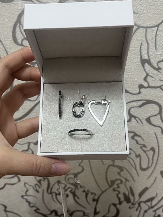 Серебряный набор