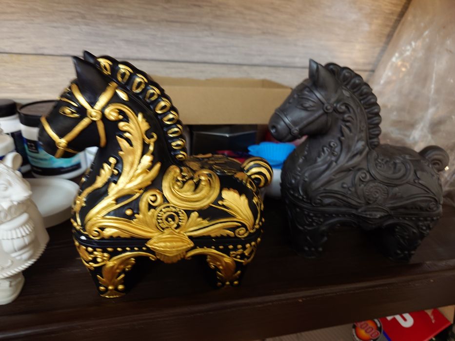 Декор шкатулки подсвечи