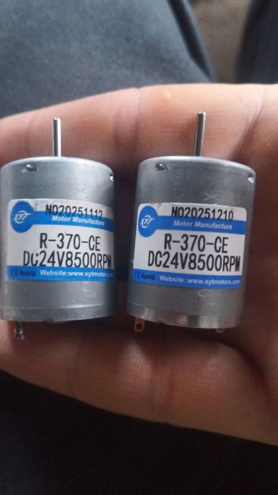24 волта електромотор 370