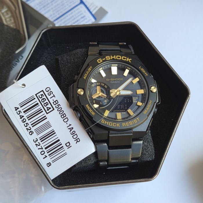 Casio metalic solar 49 mm G shock G steel