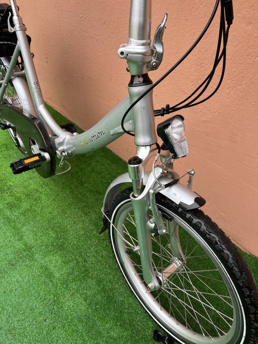 Сгъваем Алуминиев Електрически Велосипед 250W.36V.20цола 7скорости