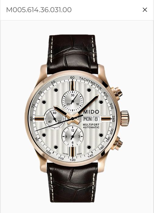 Mido наручный мужские часы