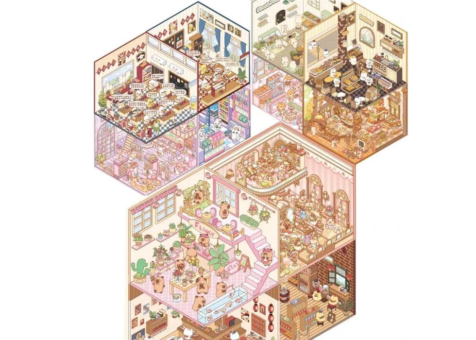 3D наклейки для ландшафта