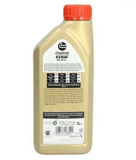 Ulei motor CASTROL Edge Titanium LL 5W30, 1 litru, sintetic - STOC