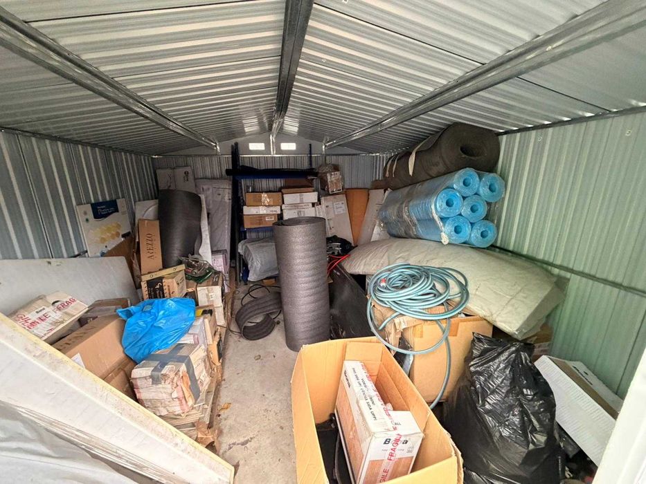 Casuta de gradina tabla otel 389 x 310 x 202 Vigor