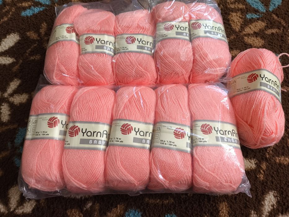 Детская пряжа новая