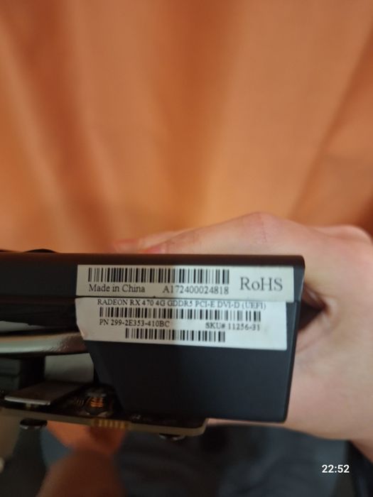 RX 470 4gb GDDR5