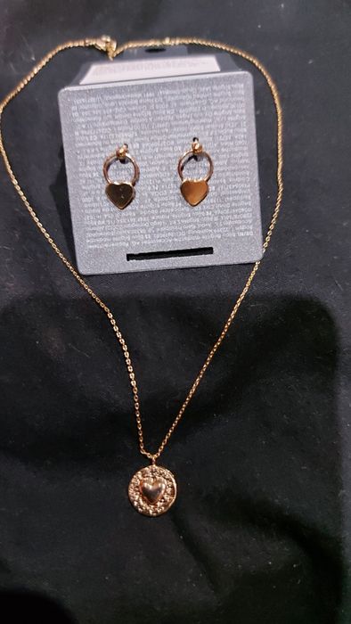 Комплект колие с обици