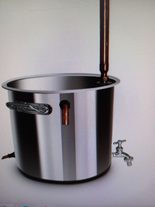 Cazan Țuică din inox 50 L Promo 1799 lei