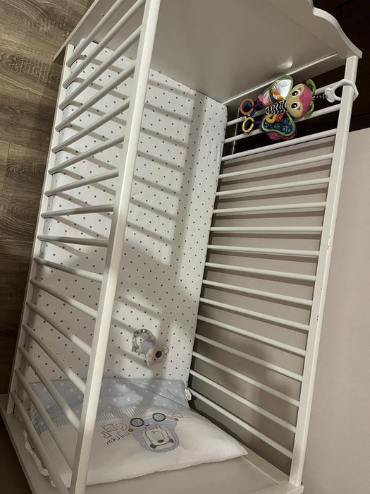 Детска кошара с матрак и обиколник