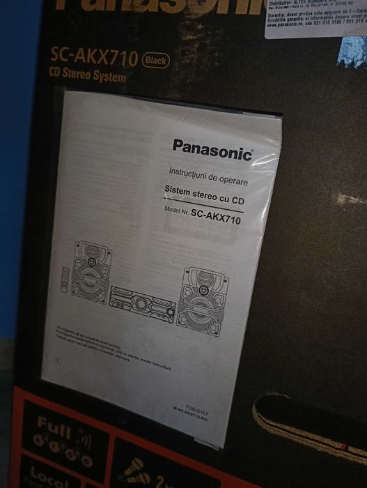Panasonic AKX710 2000W - Ca Nouă (6 zile) | Garanție 2 ani | Cutie Complete