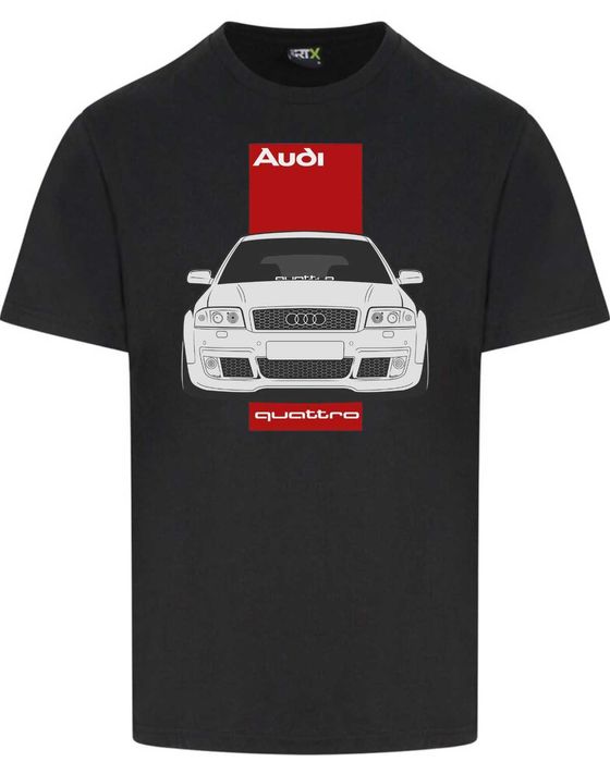 Тениски AUDI тениски с къс ръкав АУДИ XS-6XL тениска с печат щампа