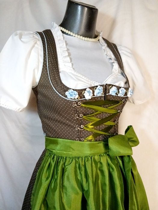 Dirndl Nr 32 -34 Krüger Madl rochie bavareză Oktiberfest rochie tirole