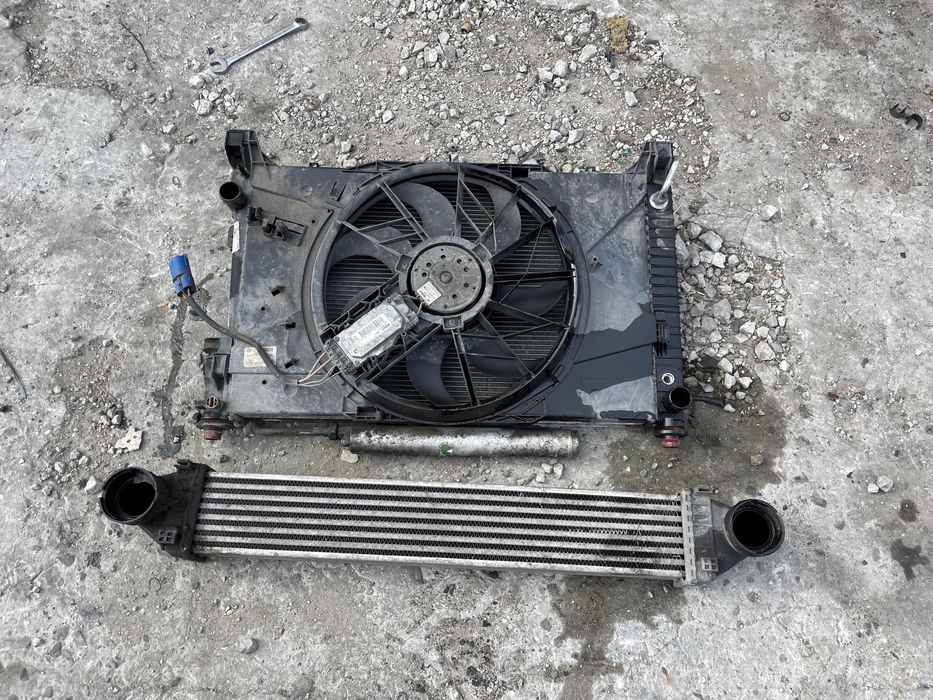 перка радиатори кулер мерцедес а класа w169 mercedes a class