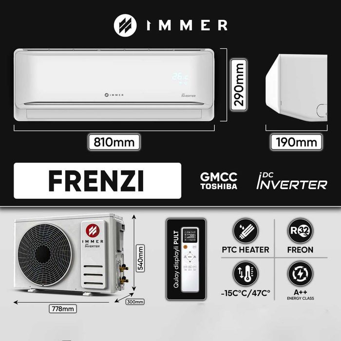 Отгрузка по оптовым ценам Immer Frenzi 12 DC Inverter. Ombordan
