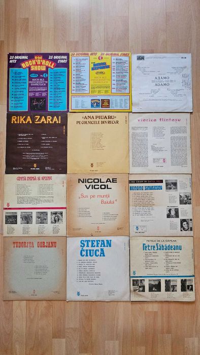 Lot 11 Viniluri – Muzică Populară & Retro (Stare Excelentă)