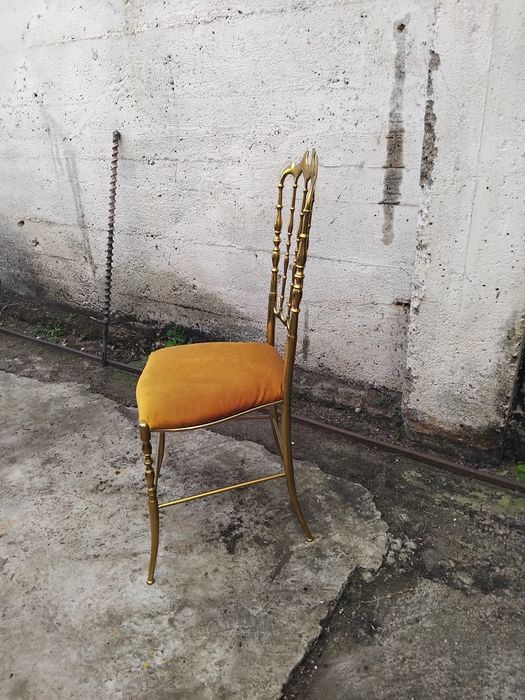 Античен Месингов стол Chiavari 1920 г. г.