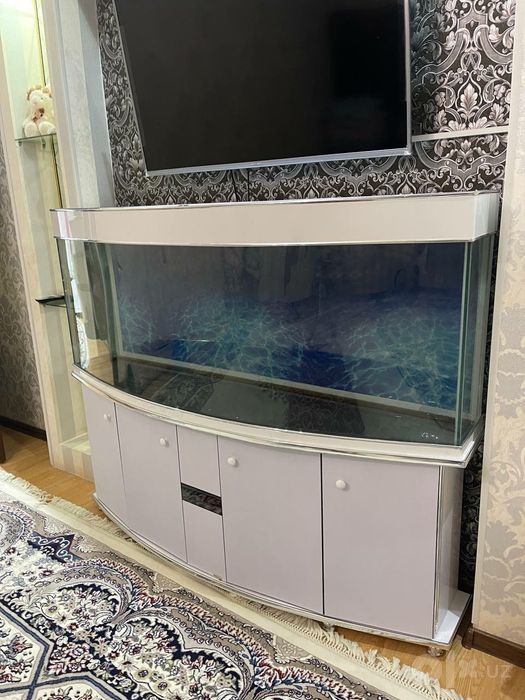 Akvarium 500 litrlik 1.70 uzunligi New
