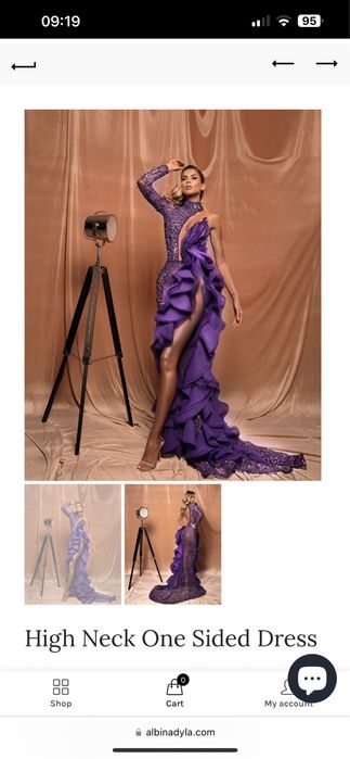 Rochie unicat Albina Dyla , masura M