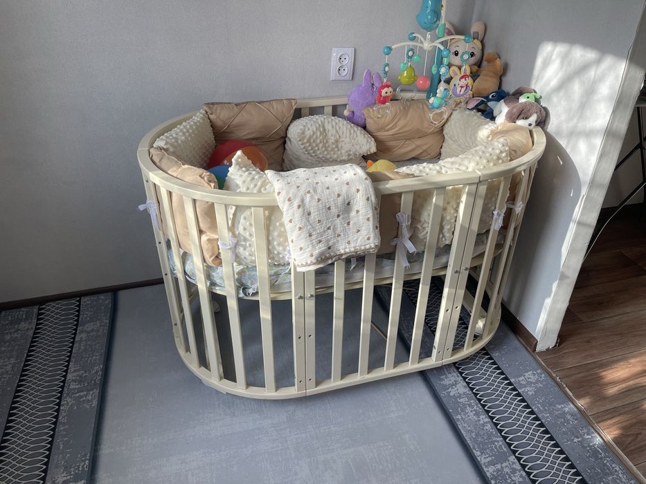 Детская кровать трансформер и ванночка